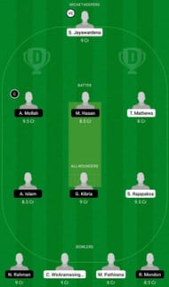 SL-U19 vs BD-U19 Dream11 Fantasy Tip #1