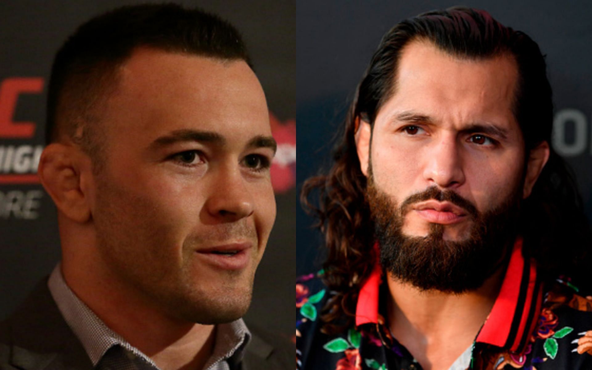 Colby Covington (left); Jorge Masvidal (right)