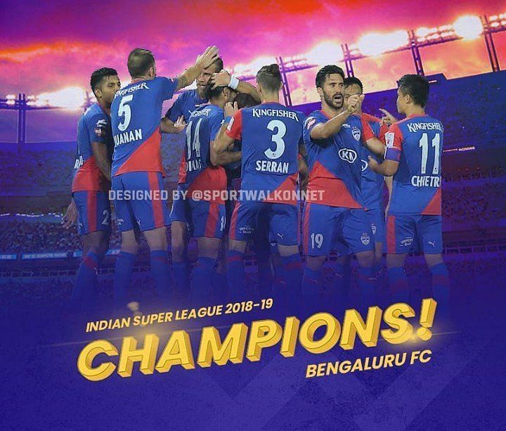 Bengaluru FC won the 2018-19 ISL title.