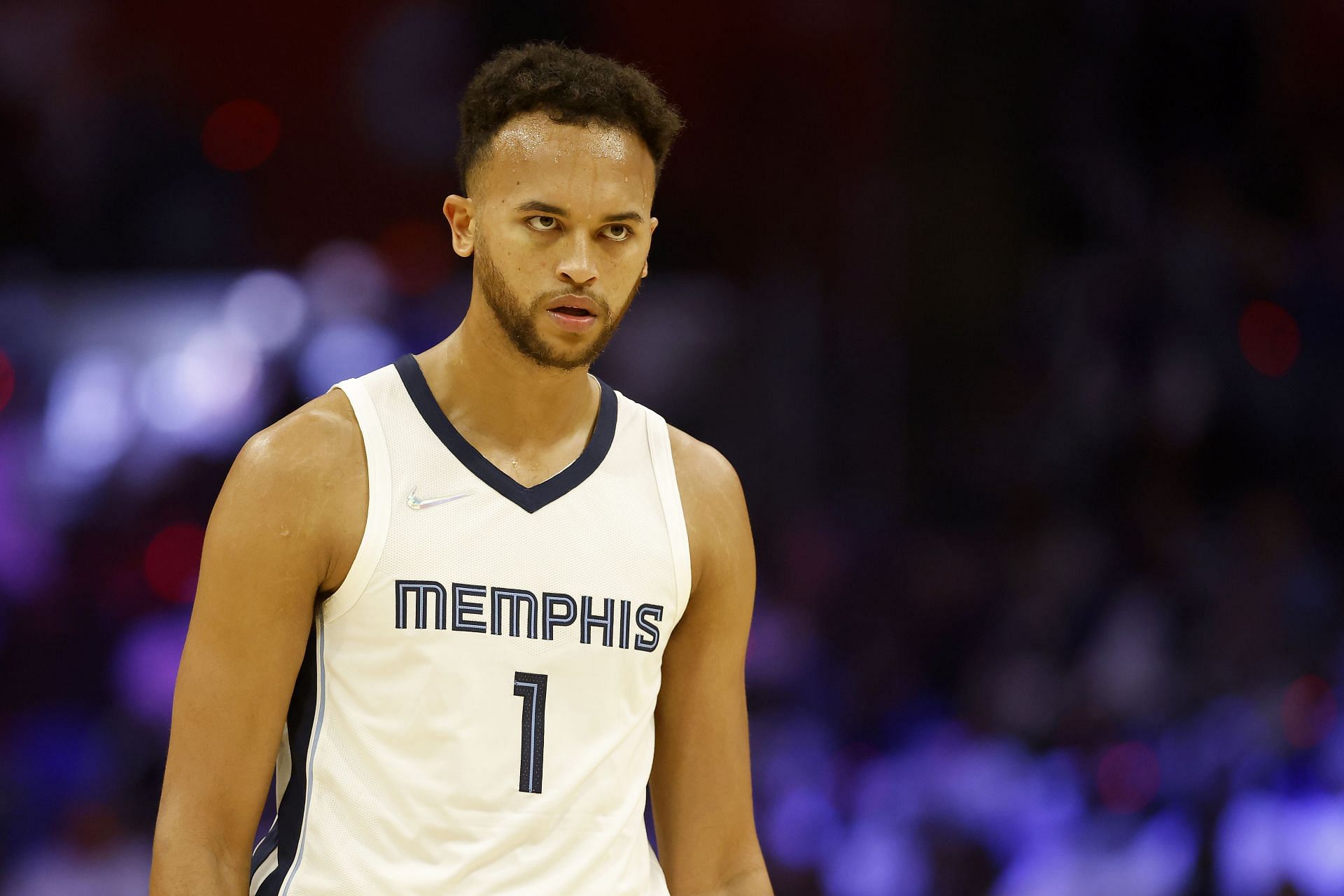 Kyle Anderson (#1) of the Memphis Grizzlies