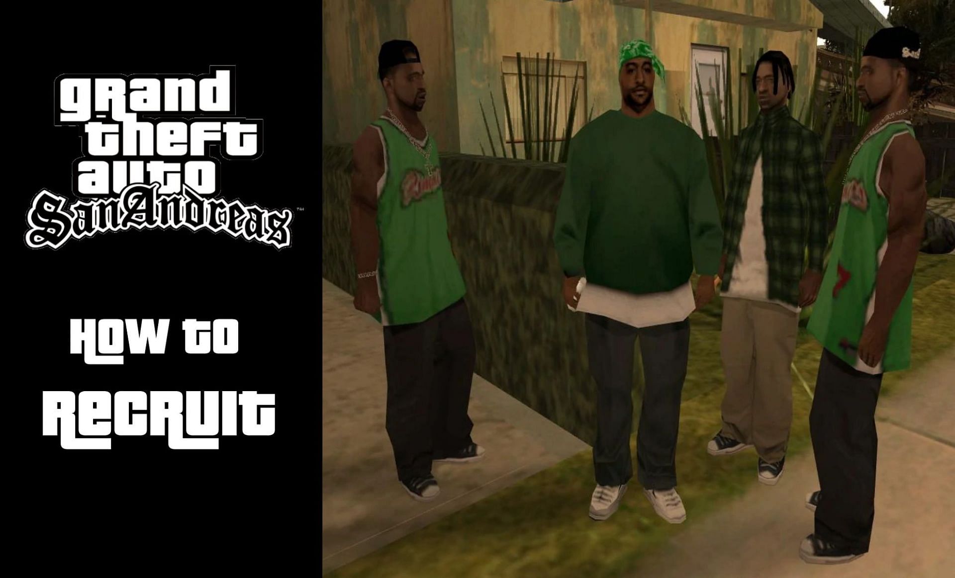 How to recruit gang members in GTA San Andreas and raise respect