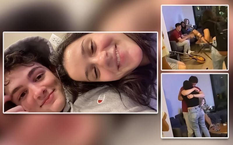 TikTok&#039;s Couch Guy accuses the internet of gaslighting him (Image via TikTok/laurenzarras)