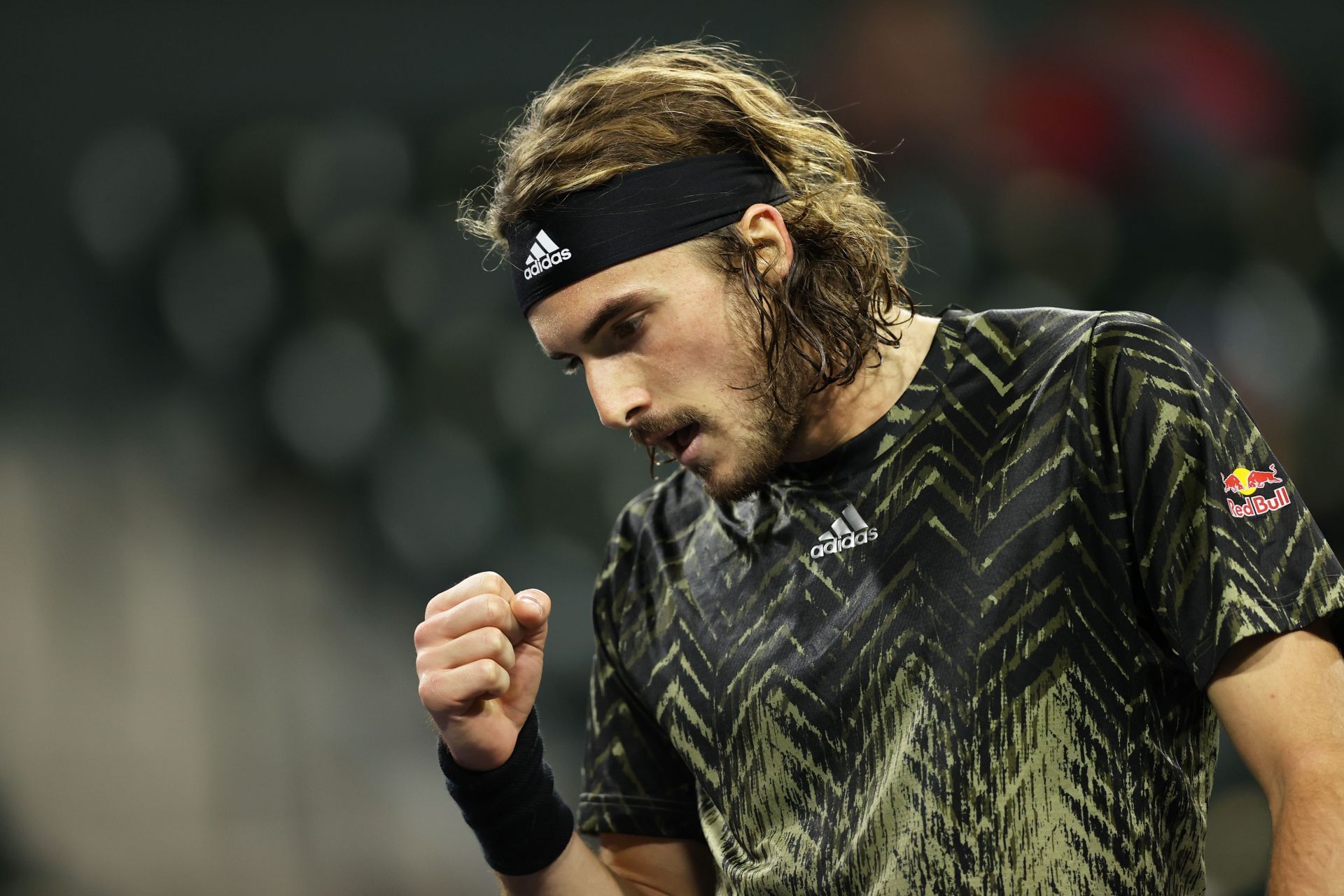 Tsitsipas at the BNP Paribas Open.