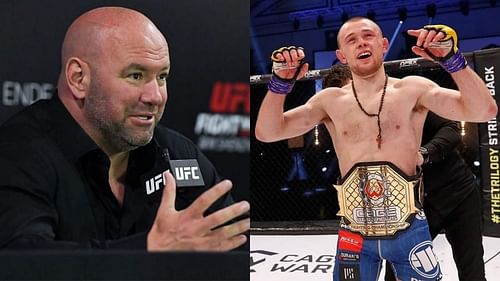 Dana White (left) and Jake Hadley (right) [Photo via @jakehadleymma on Instagram]