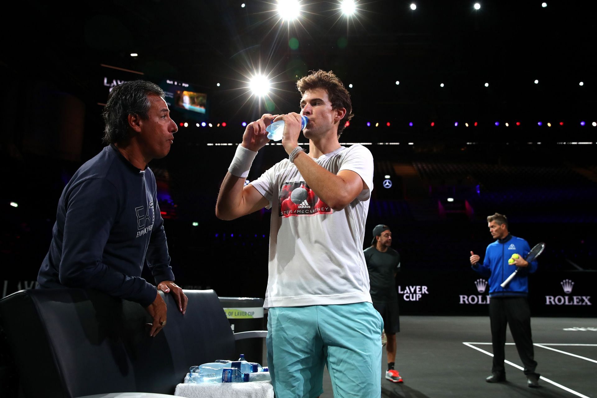 Dominic Thiem during the 2019 Laver Cup