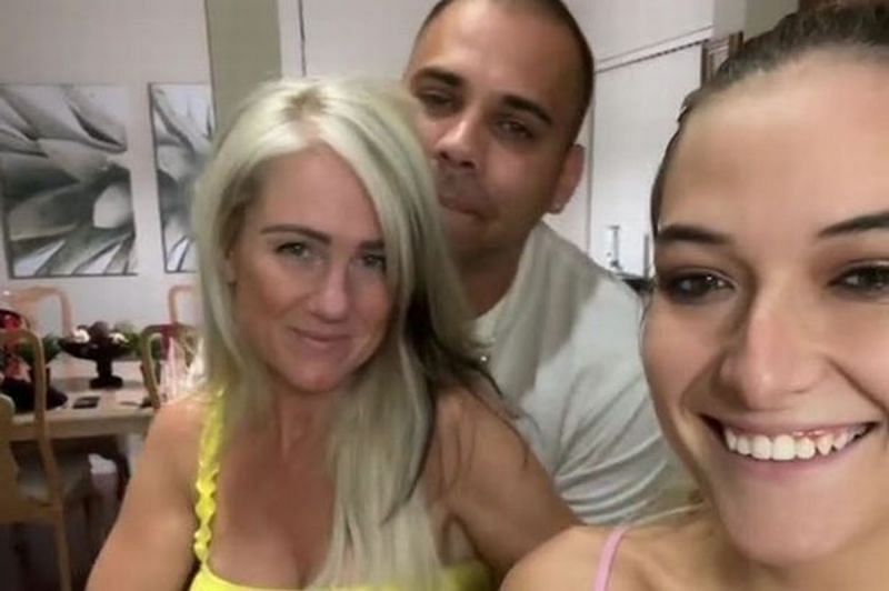 TikToker Madi Brooks leaves the internet baffled by revealing she shares her husband with her mother and sister (Image via madibrooks567/ TikTok)