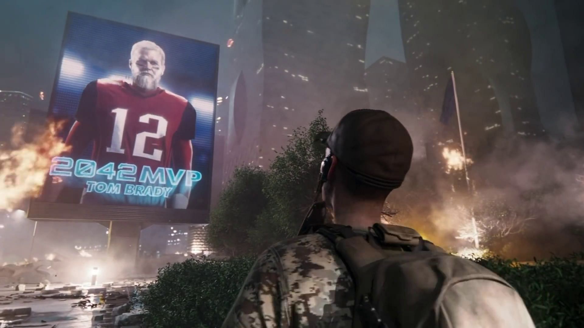 Tom Brady in Battlefield 2042 | Image Credit: Battlefield 2042