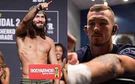 Watch: Jorge Masvidal clotheslines Paige VanZant’s husband Austin Vanderford in AEW ring