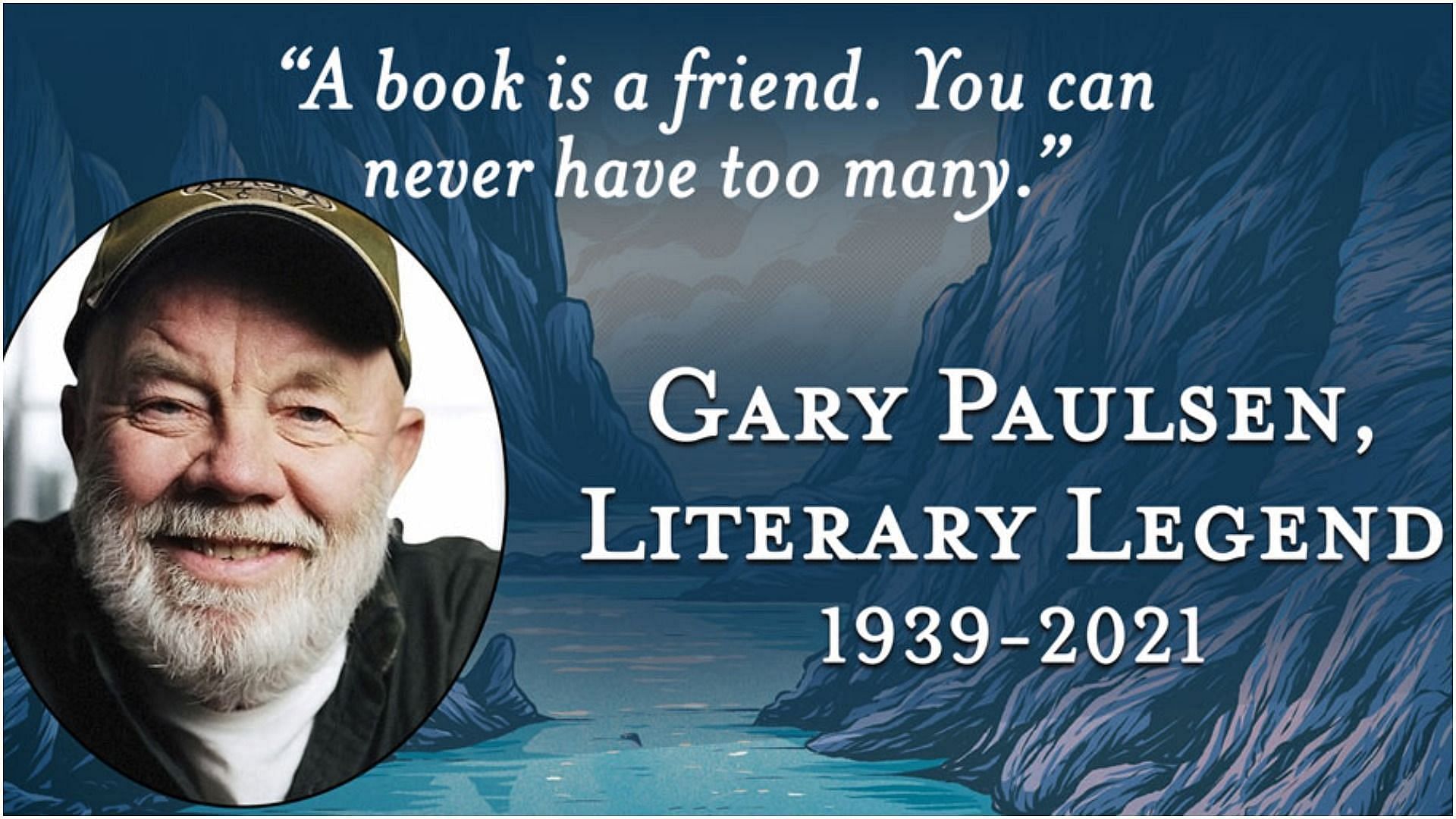 Gary Paulsen recently passed away at the age of 82 (Image via MacKidsBooks/Twitter)