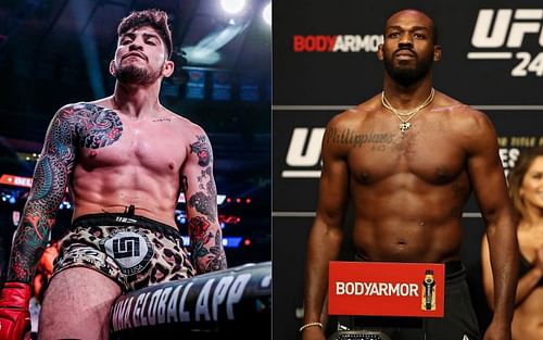 Dillon Danis (left) and Jon Jones (right) [Image credits: @dillondanis on Instagram]