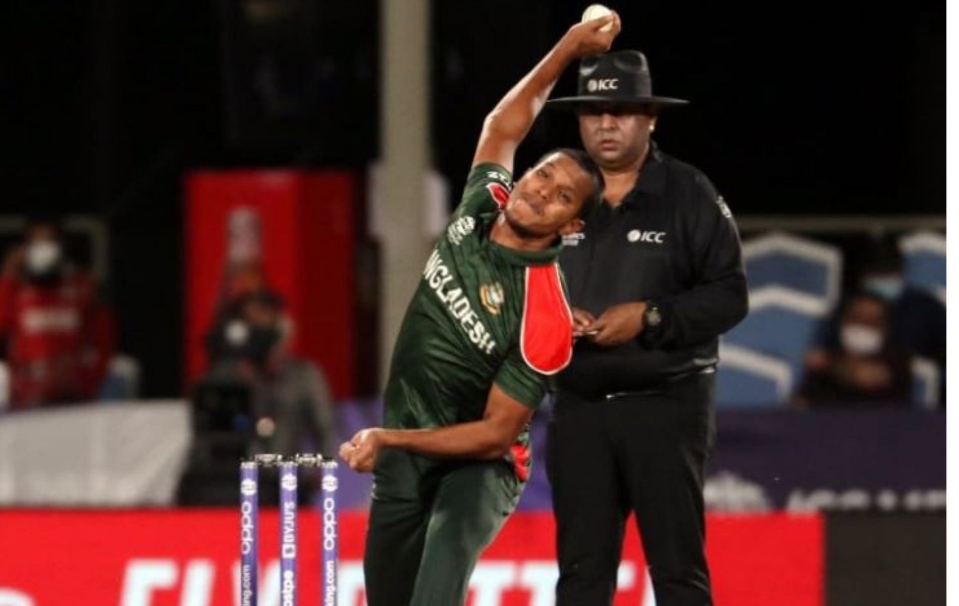 Mohammad Saifuddin. (Image: Bangladesh Cricket/Instagram)