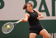 Daria Kasatkina at the 2021 French Open.