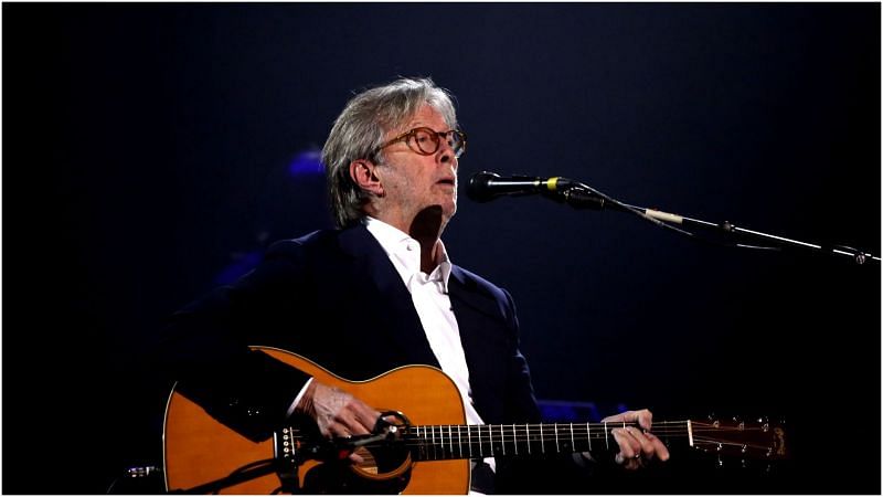 Eric Clapton on stage during The Fashion Awards 2019 held at Royal Albert Hall (Image via Getty Images)