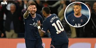 "You have to share the cake" - Kylian Mbappe tells PSG teammates Lionel Messi and Neymar the trio must work together so 'all three can eat'