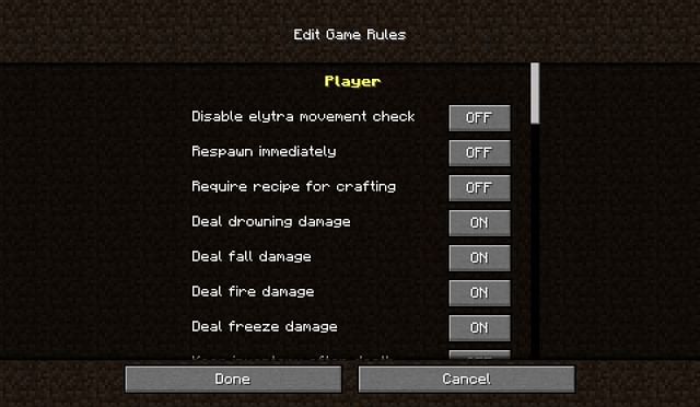 How to use the /gamerule command in Minecraft