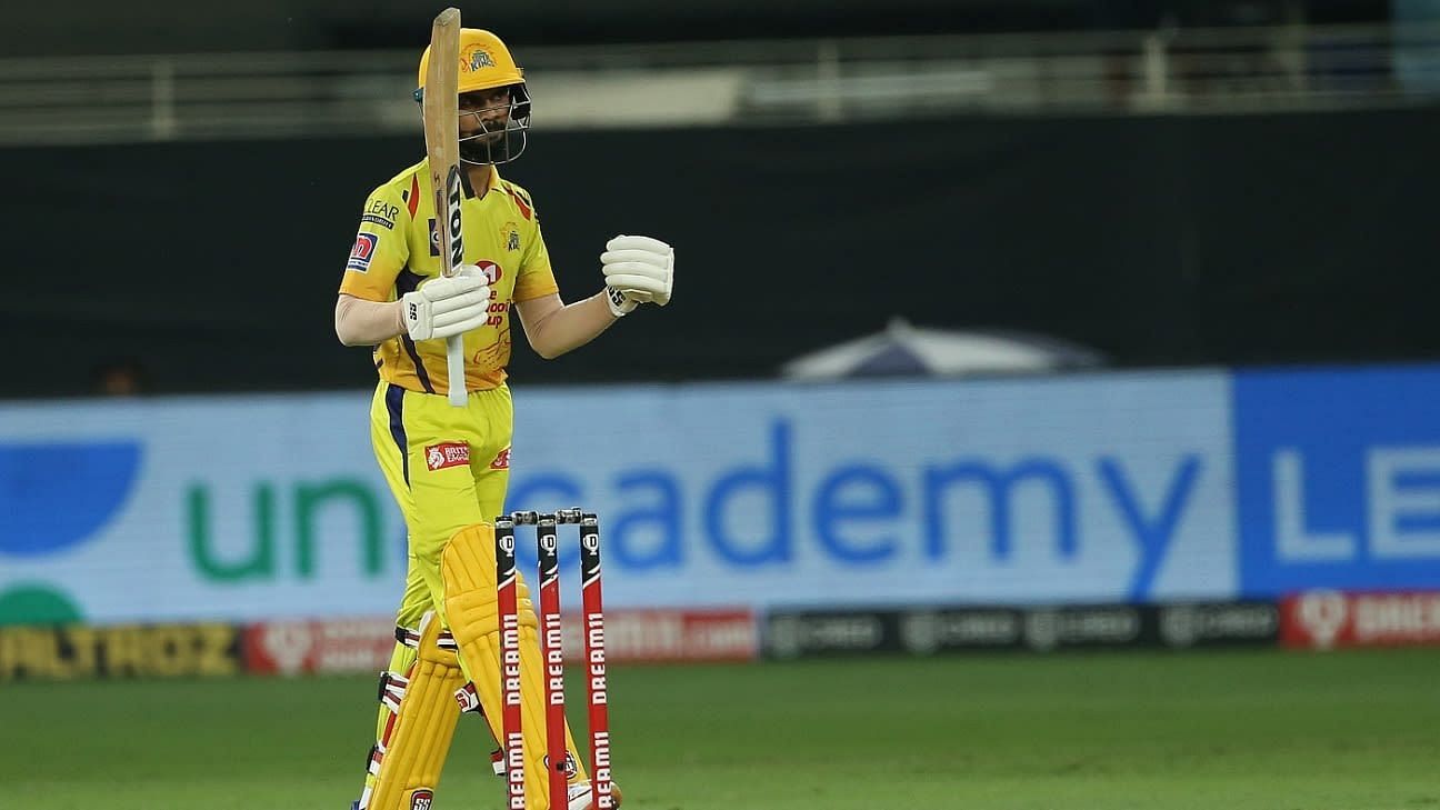 Ruturaj Gaikwad is in contention for the Orange Cap (PC: ESPN Cricinfo)