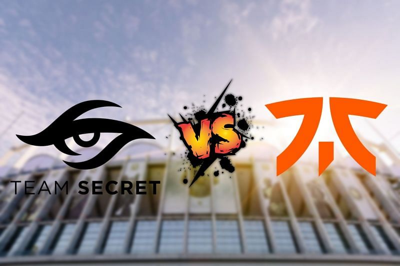 Team Secret gets ready for the series against Fnatic (Image via Sportskeeda)