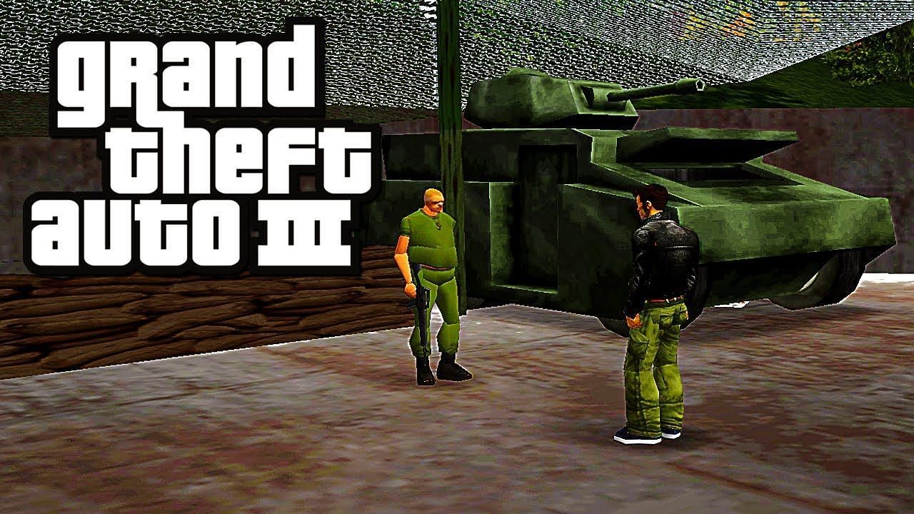 Phil&#039;s old gun store in GTA 3 (Image via YouTube.com @ACMANISH)