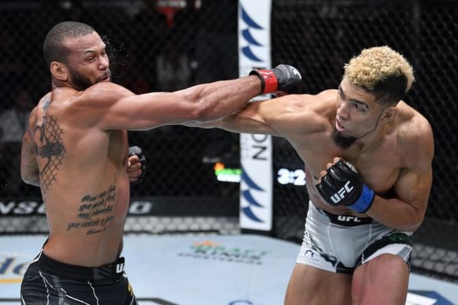 Who won the UFC fight last night (2nd October 2021)?