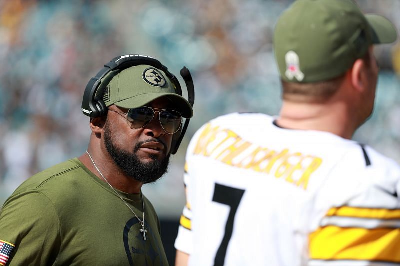 Pittsburgh Steelers head coach Mike Tomlin and QB Ben Roethlisberger