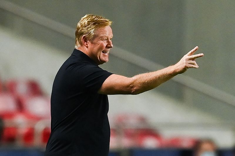 FC Barcelona manager Ronald Koeman