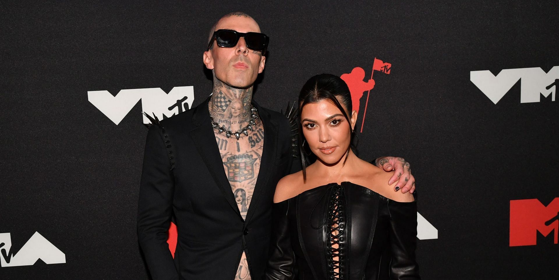Kourtney Kardashian and Travis Barker are reportedly engaged (Image via Getty Images)