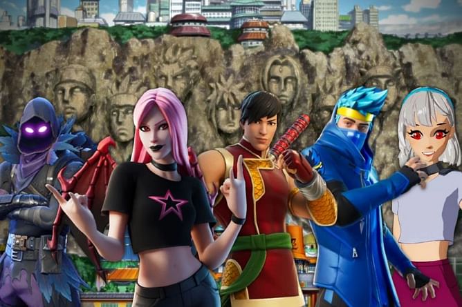 Top 5 Fortnite skins that look like Naruto characters