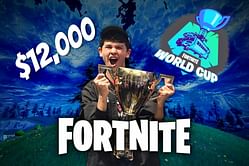 Fortnite Worldcup winner Bugha raises over $12,000 for charity on livestream