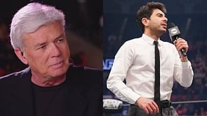 "The last person anyone would expect to say that"- AEW boss Tony Khan fires back at Eric Bischoff over his comments