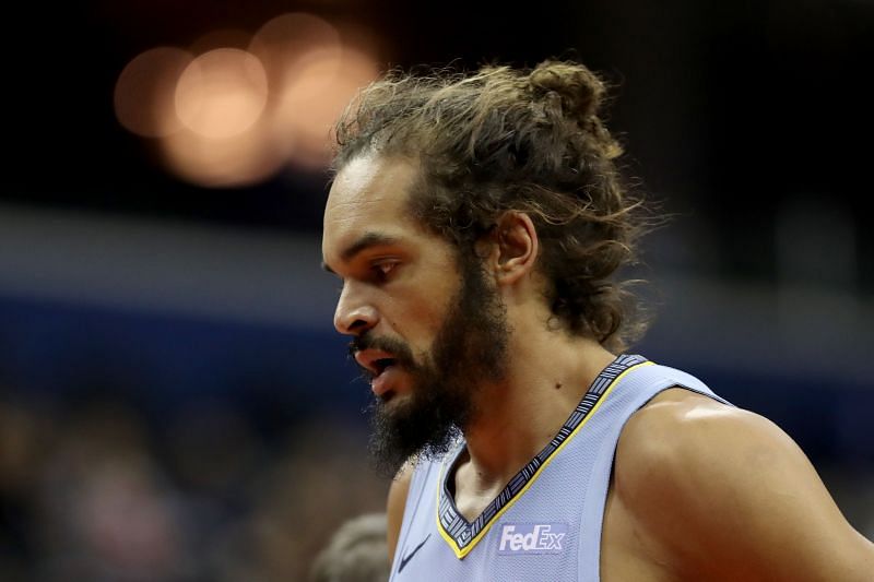 Joakim Noah (#55) of the Memphis Grizzlies