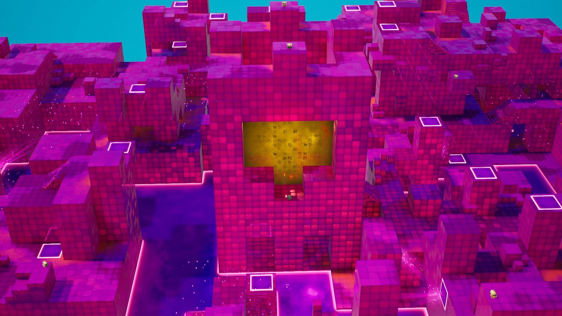 Cube Town in Fortnite enters phase 2 (Image via JayKeyFN)