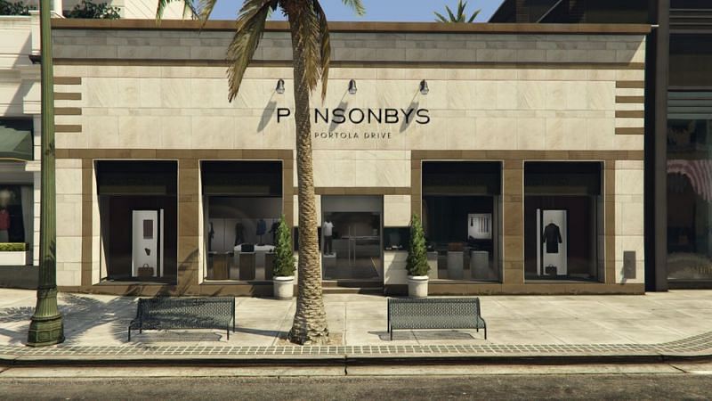 The Ponsonbys storefront (Image via Sportskeeda)