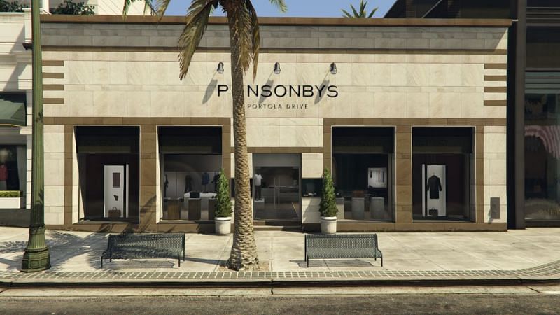 Gta v outlet clothes stores