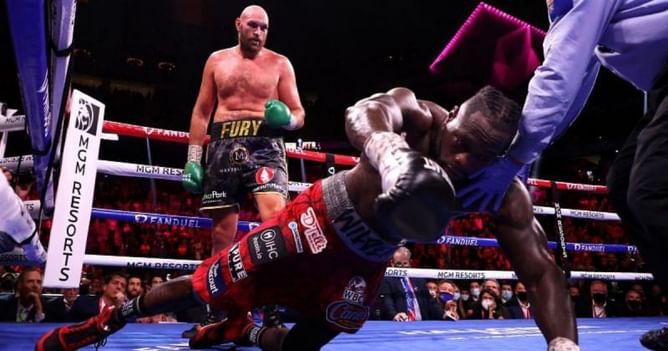 "It would make anybody’s blood boil" - Tyson Fury's father John Fury slams Deontay Wilder for his post-fight antics