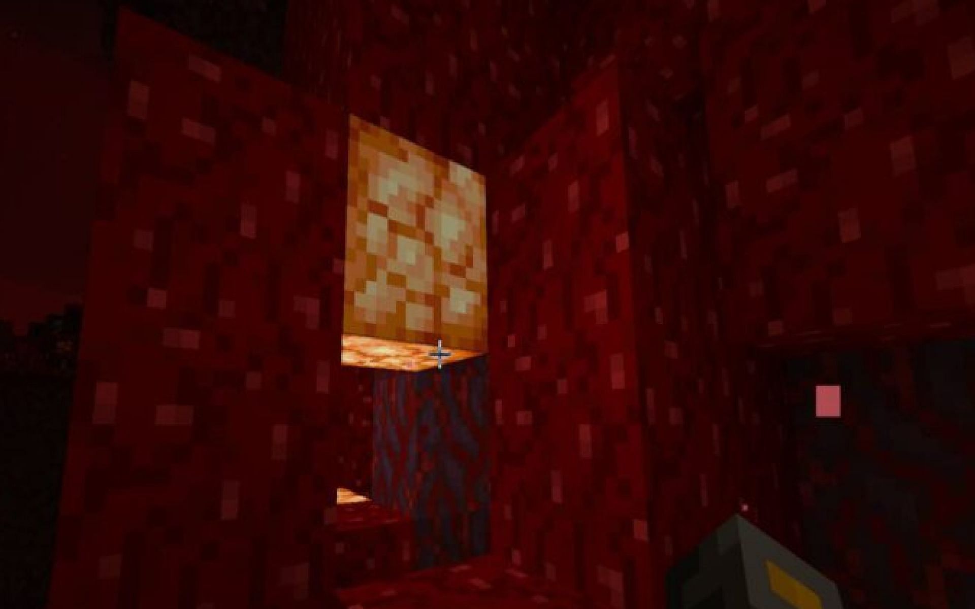 Shroomlights are an excellent resource for players in-game. (Image via Minecraft)