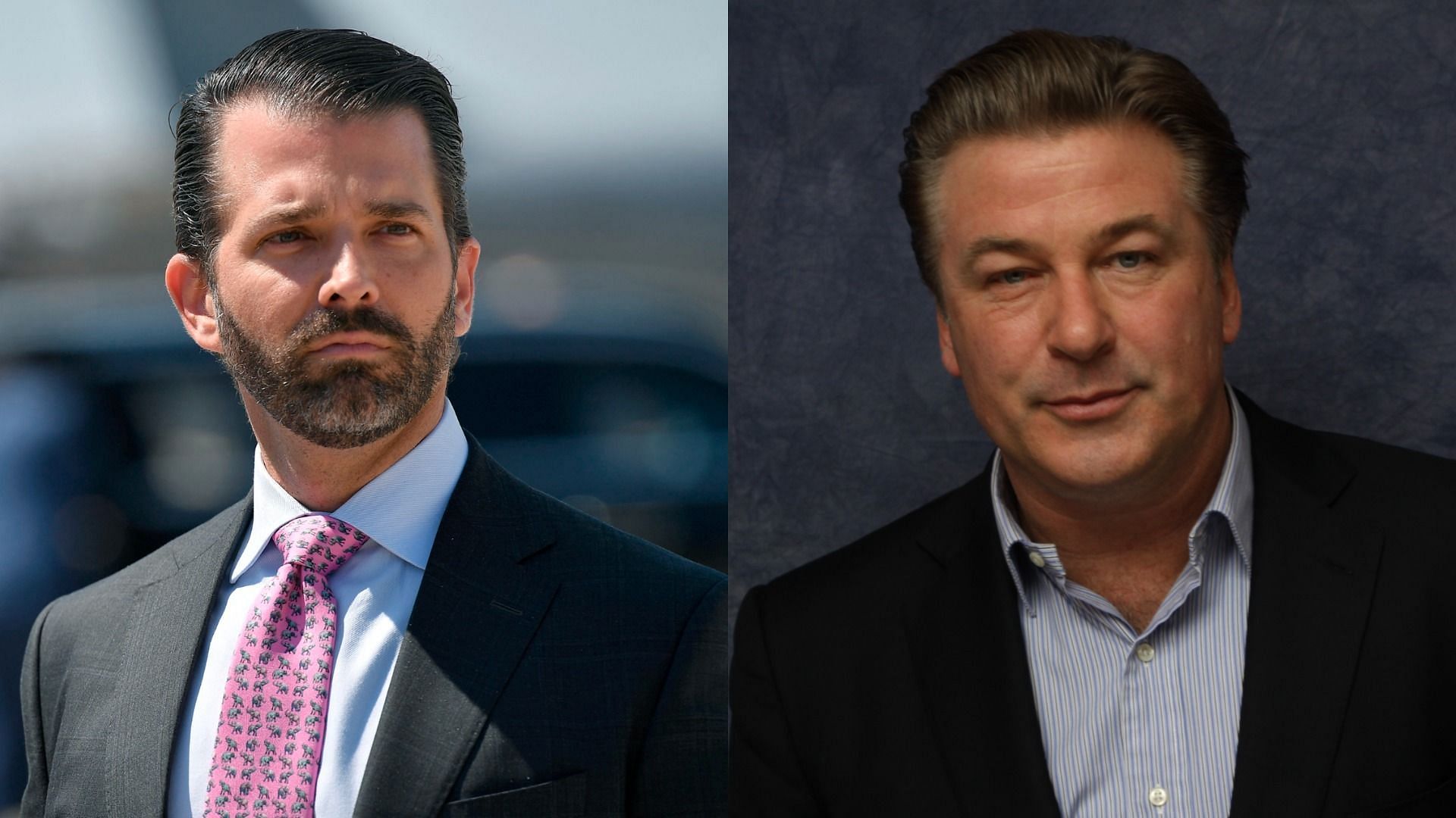 Donald Trump Jr. criticized for selling Alec Baldwin t-shirts (Image via Getty Images)