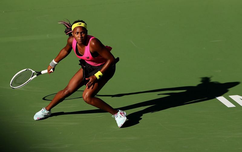 Coco Gauff at the BNP Paribas Open - Day 6