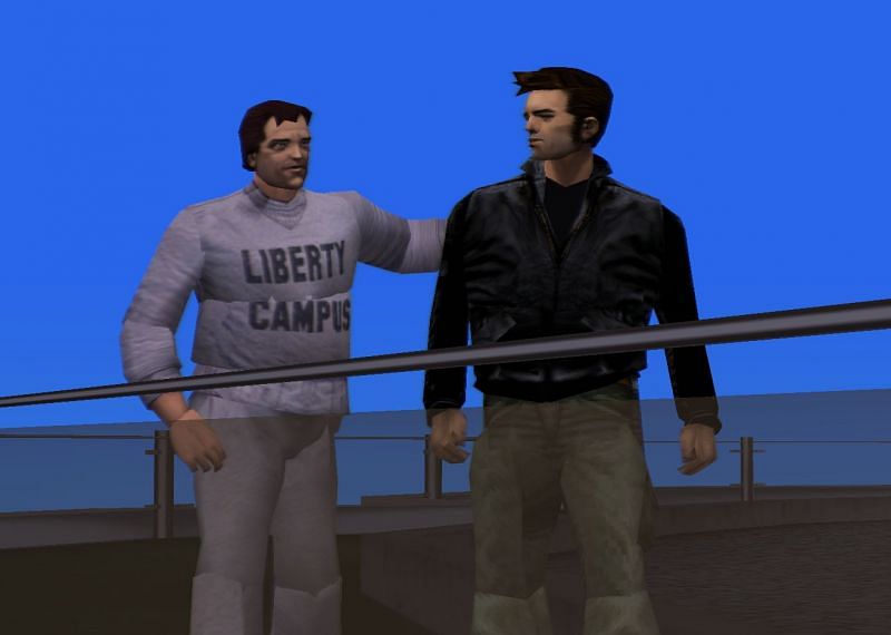 Don giving Claude a mission (Image via Rockstar Games)