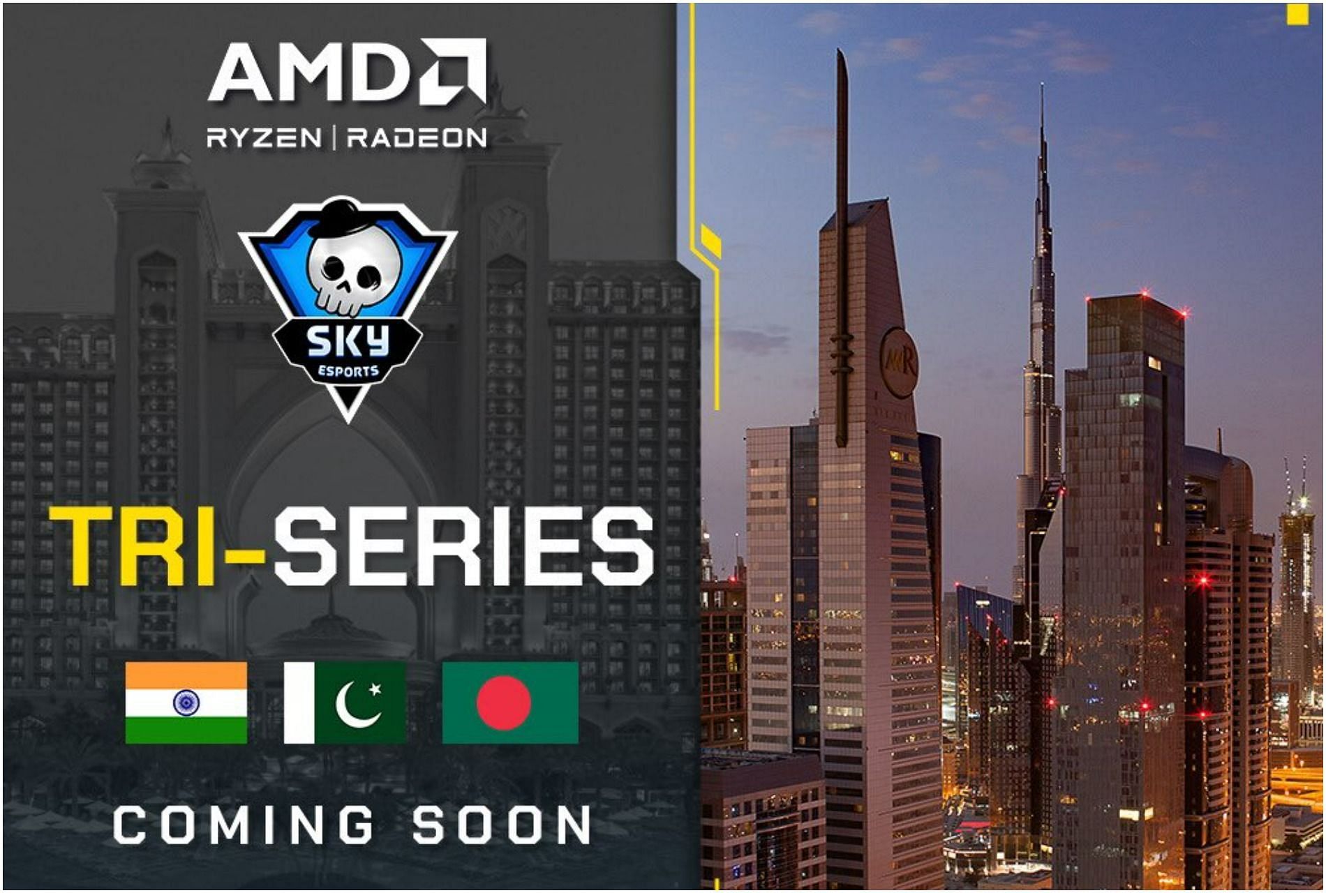 Skyesports will host first Valorant LAN event for South Asia in Dubai (Image via Twitter/Skyesports)