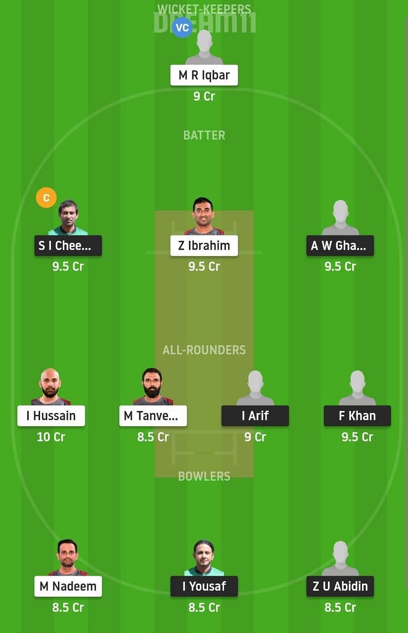 SAU vs QAT Dream11 Fantasy Suggestion #2