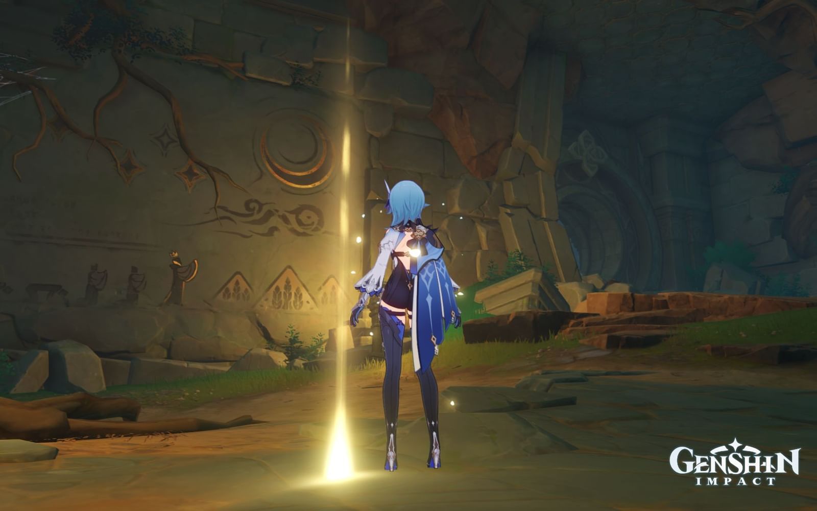 Take a photo of the ruin murals quest in Genshin Impact All 6 locations revealed