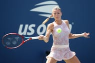 Camila Giorgi at the 2021 US Open.