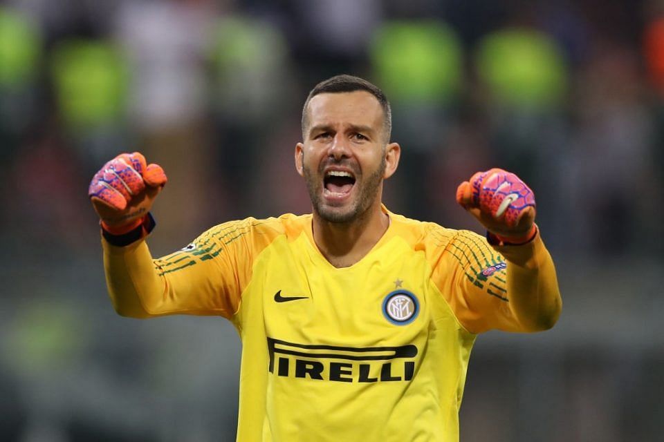 Only four goalkeepers in history have played more Serie A games than Handanovic.