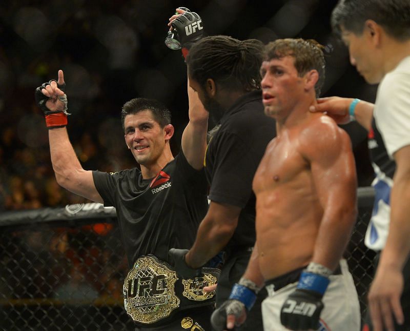 Urijah Faber and Dominick Cruz fought three times against each other