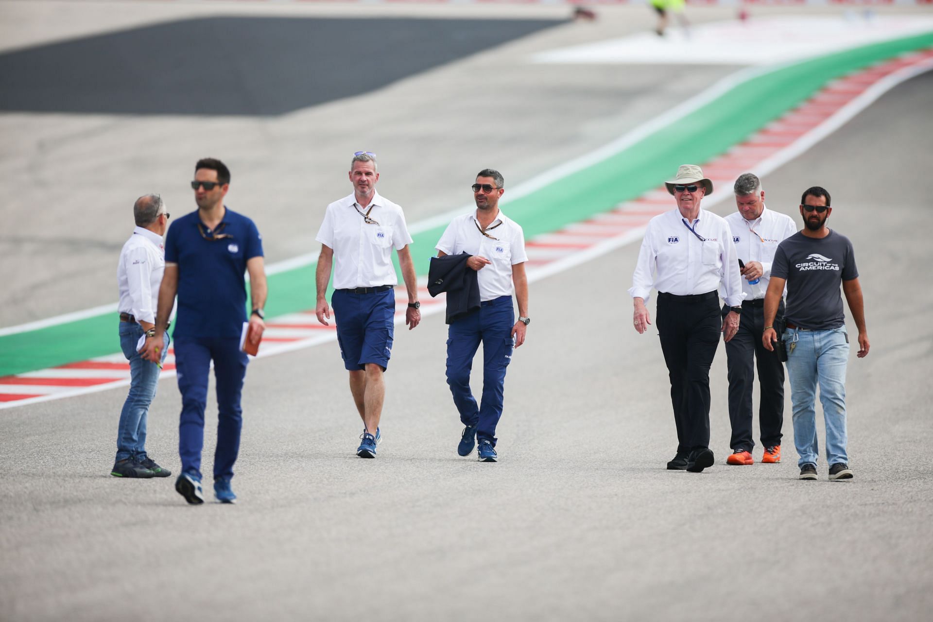 Race Director Michael Masi of the FIA announced the new f1 rule prior to the 2021 US Grand Prix. (Photo by Peter Fox/Getty Images)