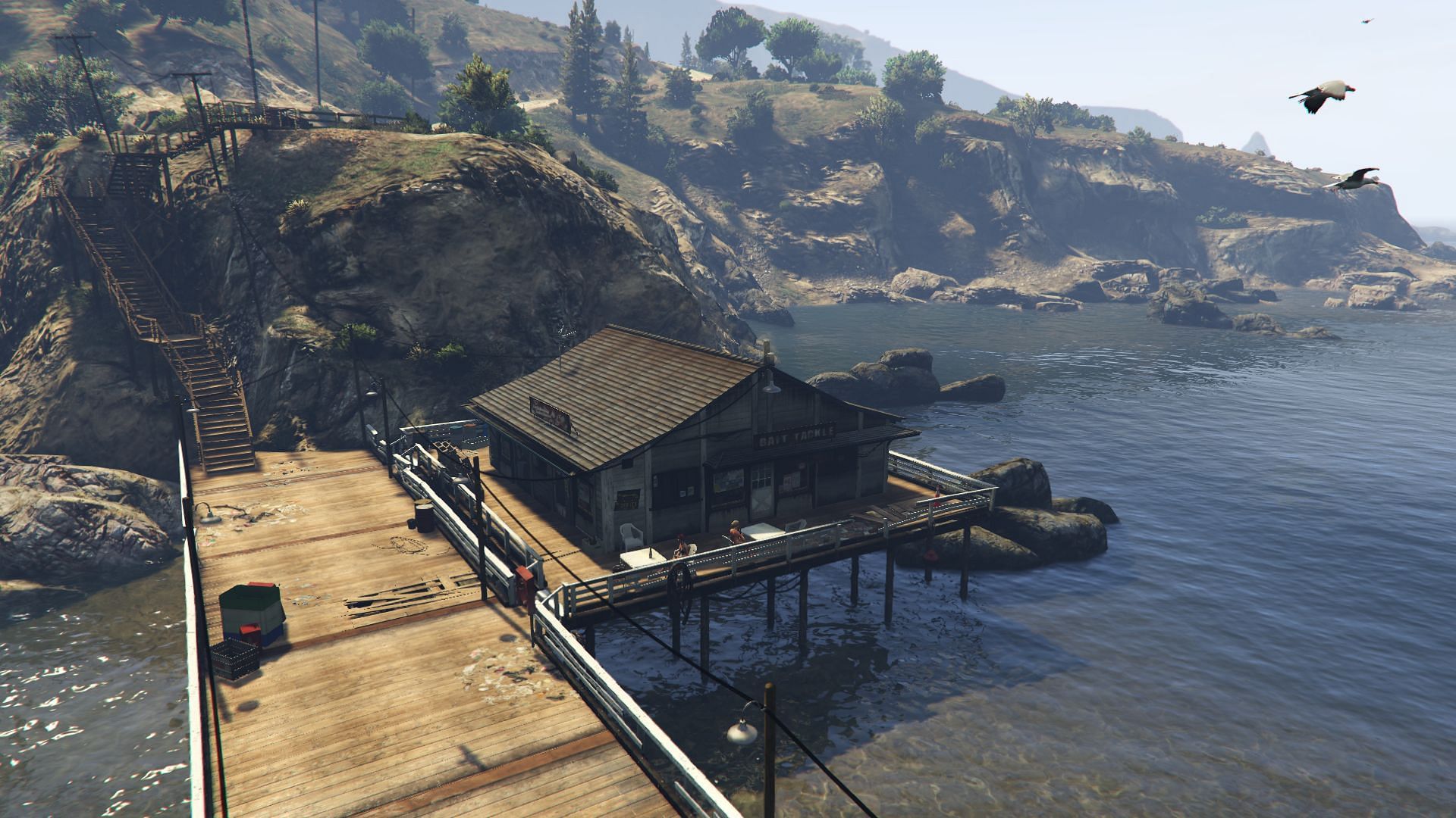 Sonar Collections Dock (Image via Rockstar Games)