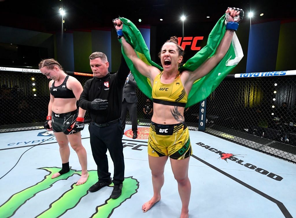 A UFC title shot may be in the future for Norma Dumont after last night&#039;s win over Aspen Ladd
