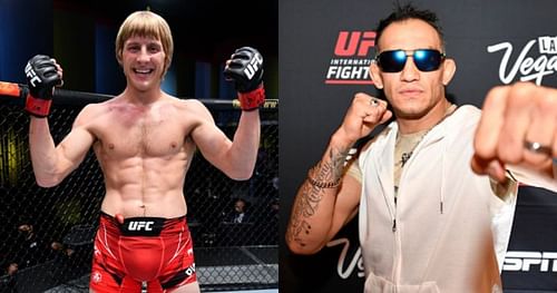 Paddy Pimblett (left); Tony Ferguson (right)