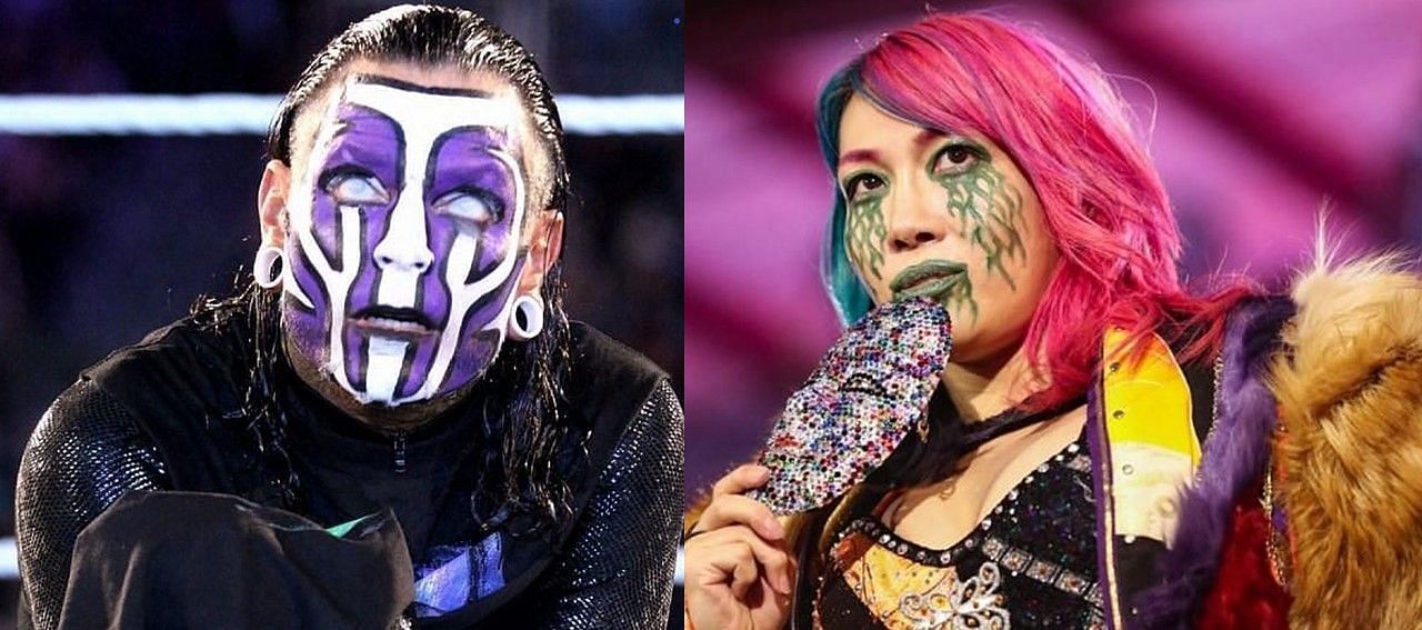 WWE Superstars Jeff Hardy and Asuka have teased a character change