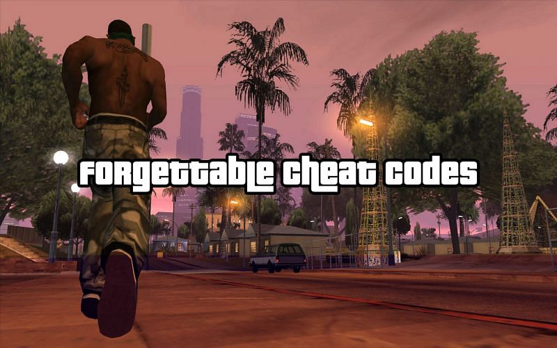 Not every GTA San Andreas cheat code can be memorable (Image via Rockstar Games)